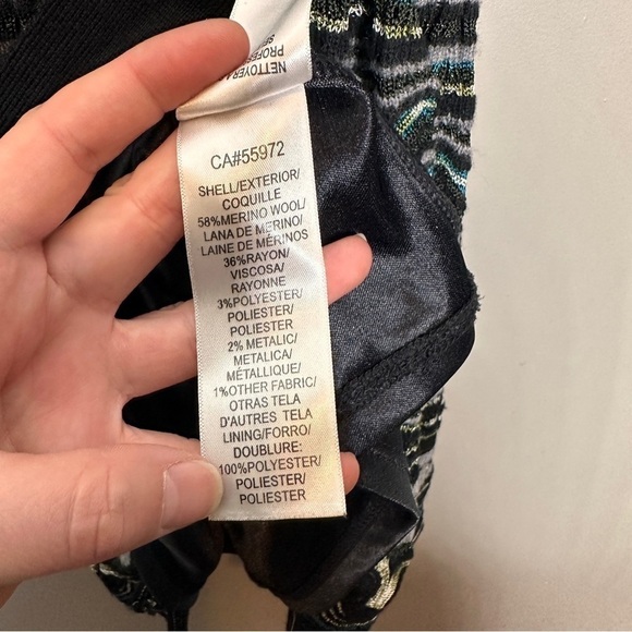 Laundry by Shelli Segal merino wool Knit Aline dress - Picture 6 of 7